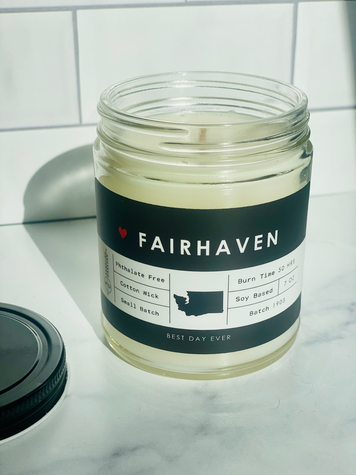 Fairhaven, WA Candle