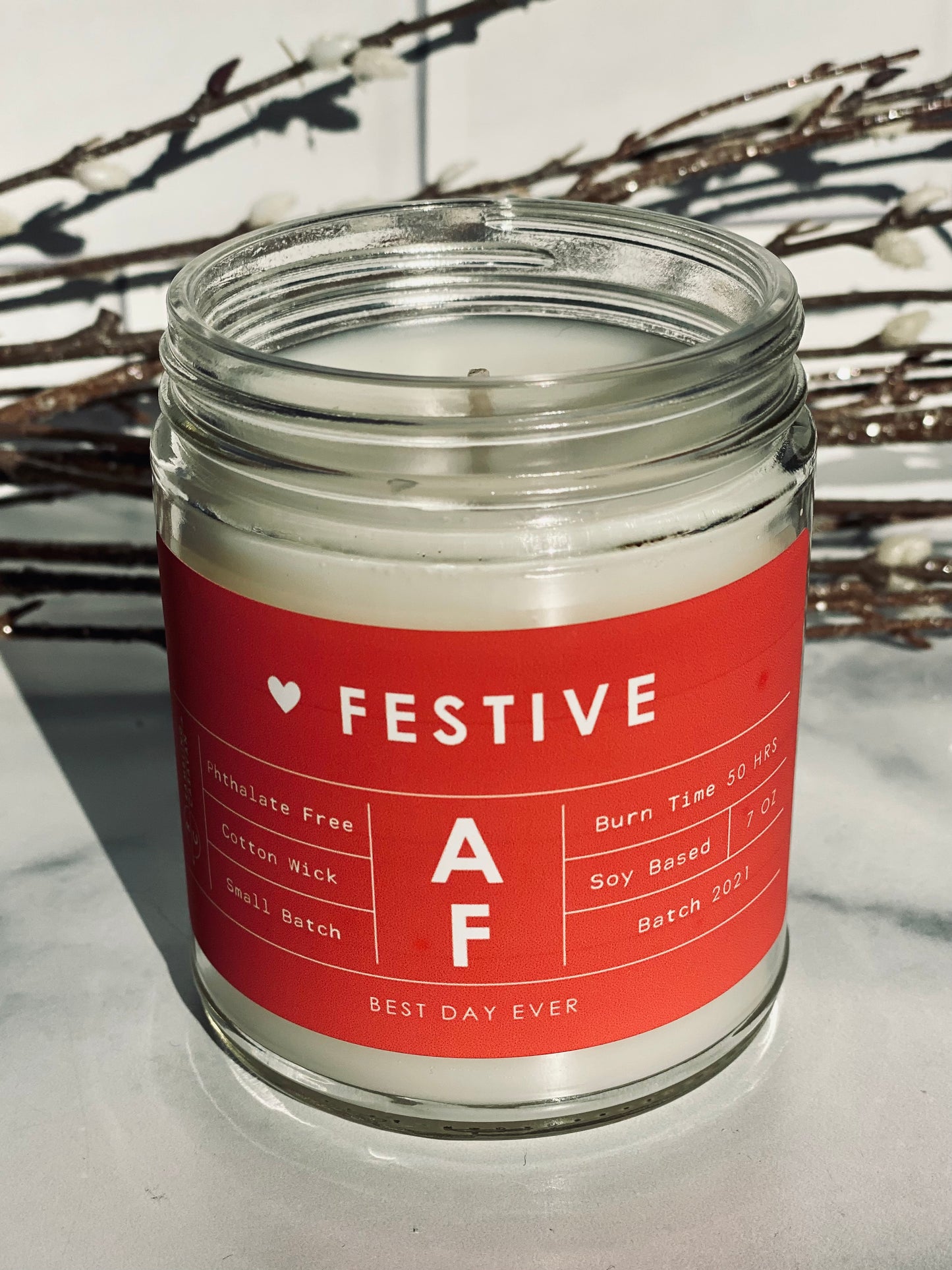 Festive AF Candle