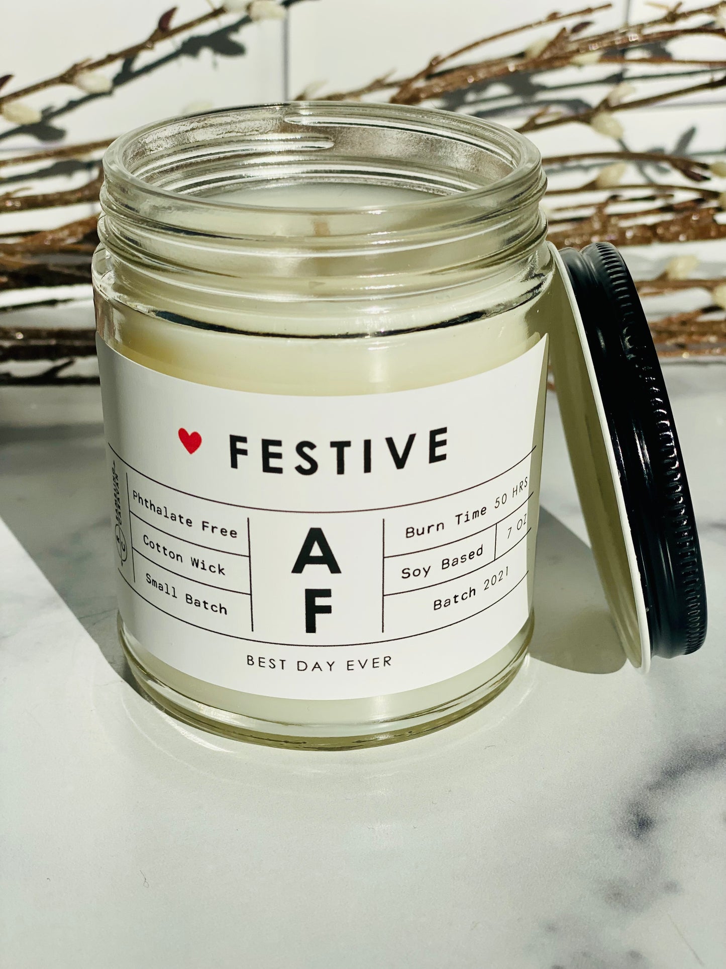 Festive AF Candle