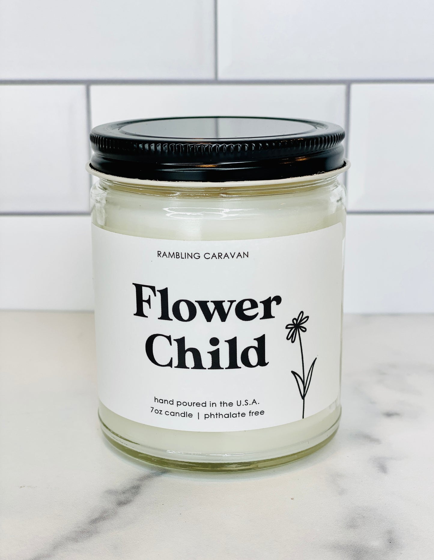 Flower Child Candle