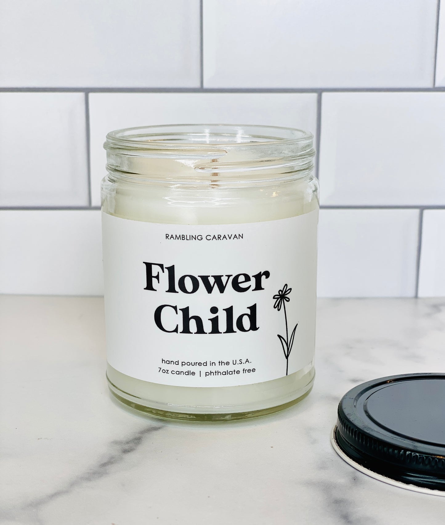 Flower Child Candle