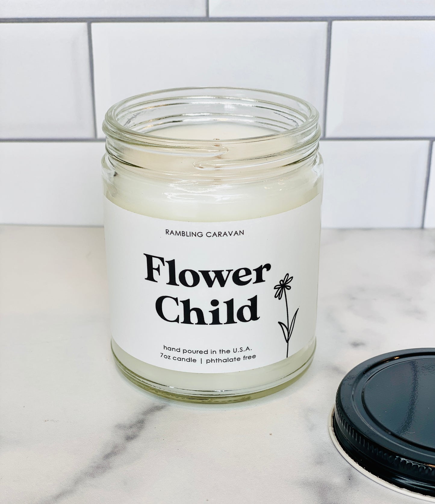 Flower Child Candle