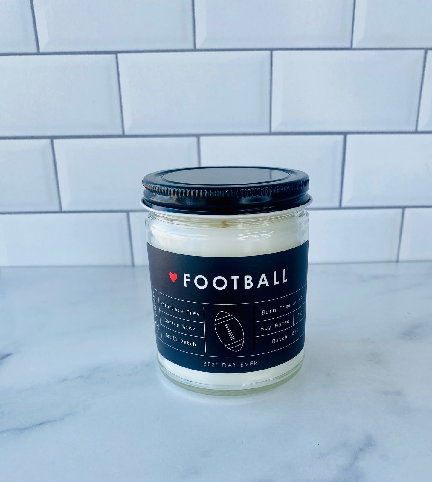 Football Candle