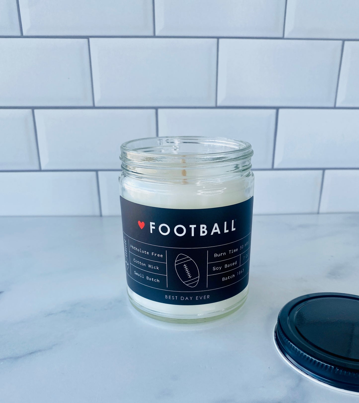 Football Candle