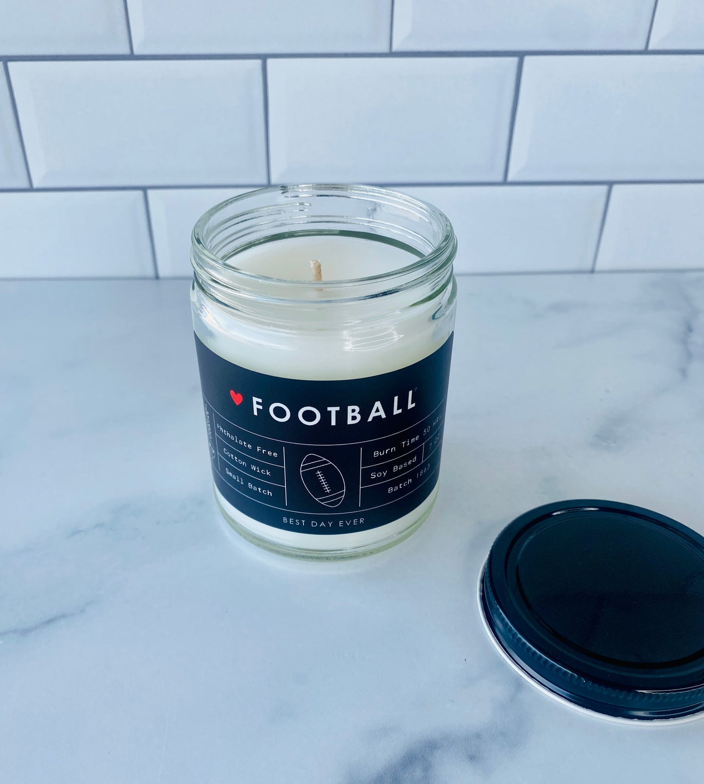 Football Candle