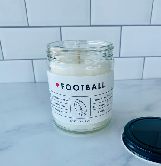 Football Candle