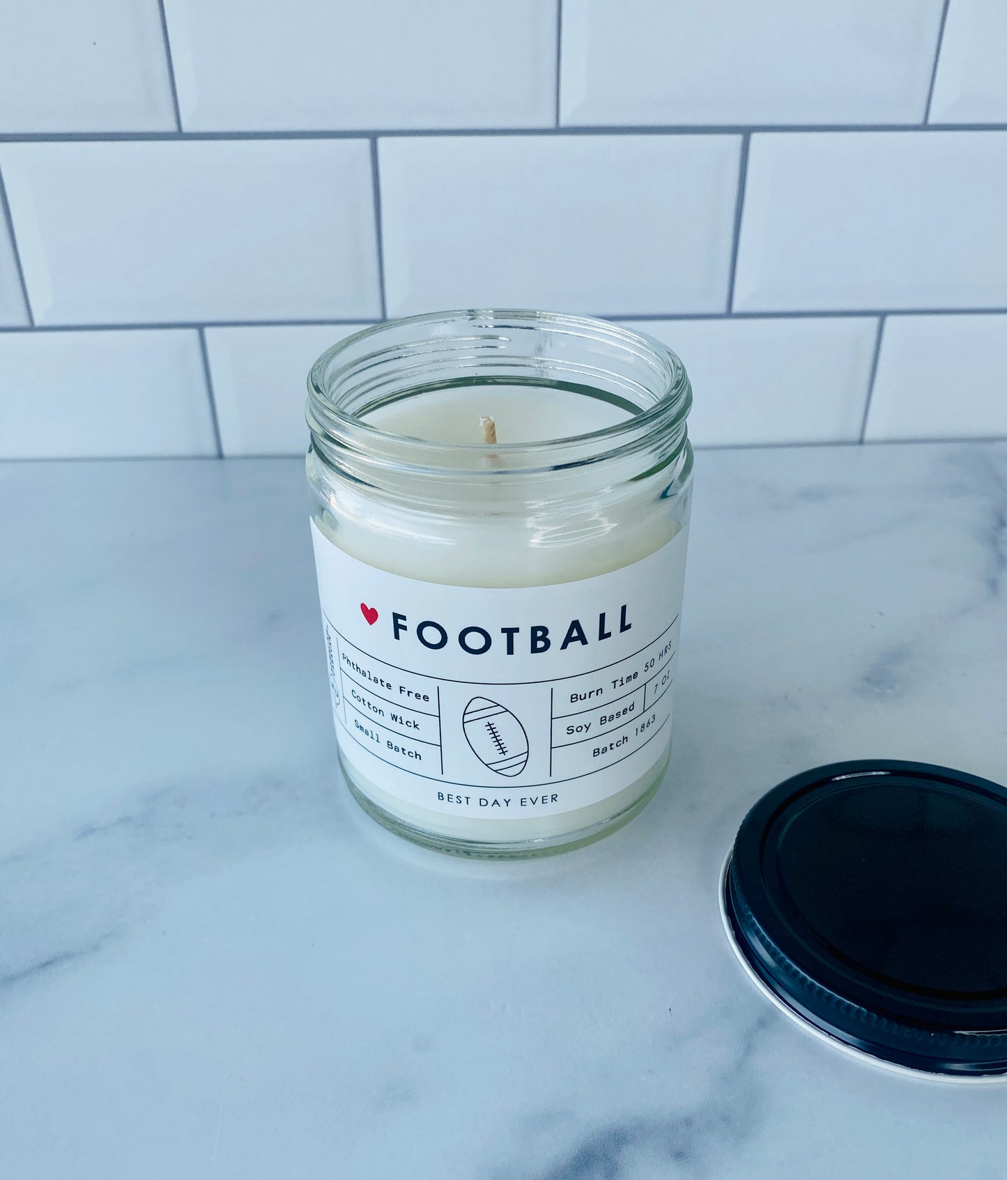 Football Candle
