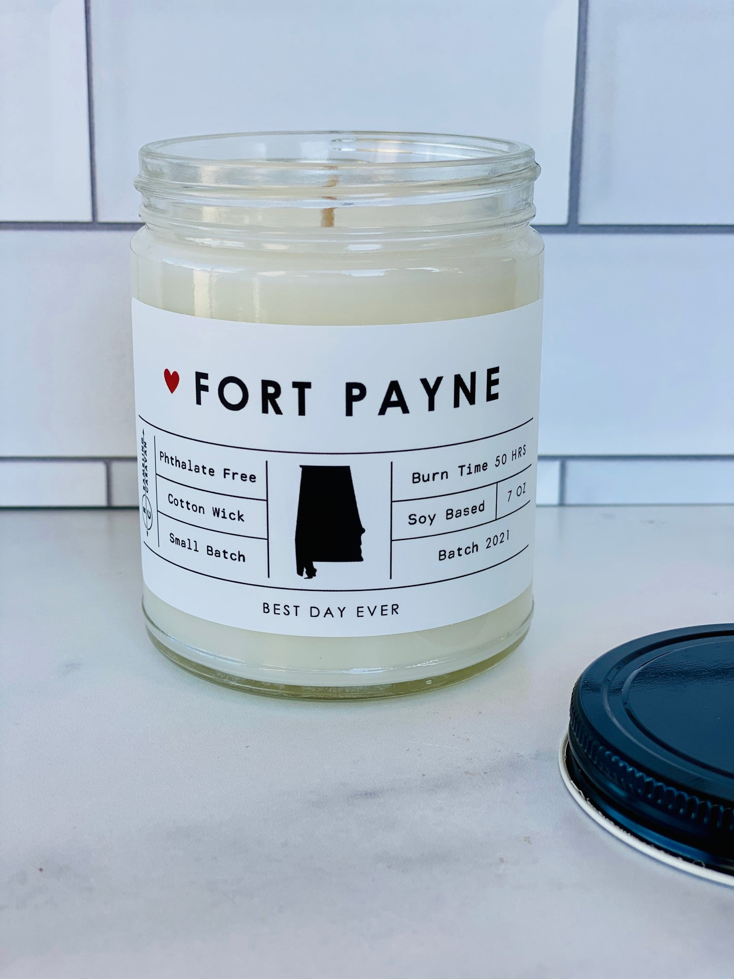 Fort Payne, AL Candle