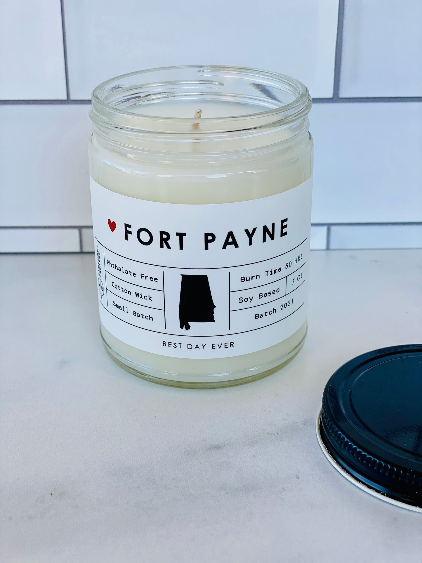 Fort Payne, AL Candle