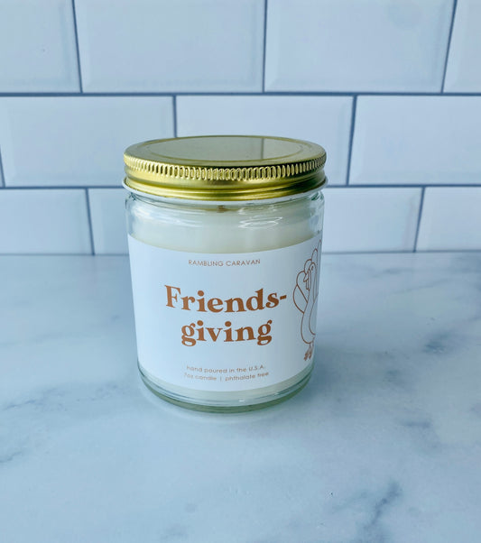 Friendsgiving Candle
