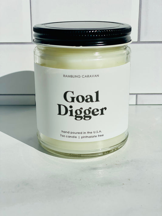 Goal Digger Candle