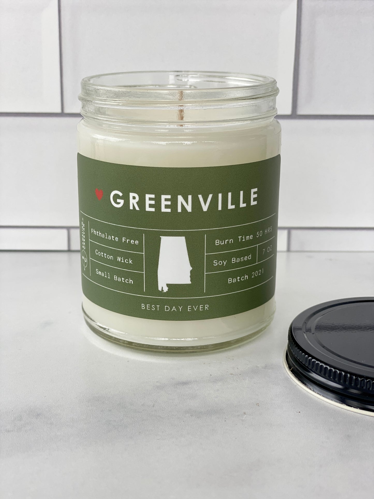 Greenville, AL Candle