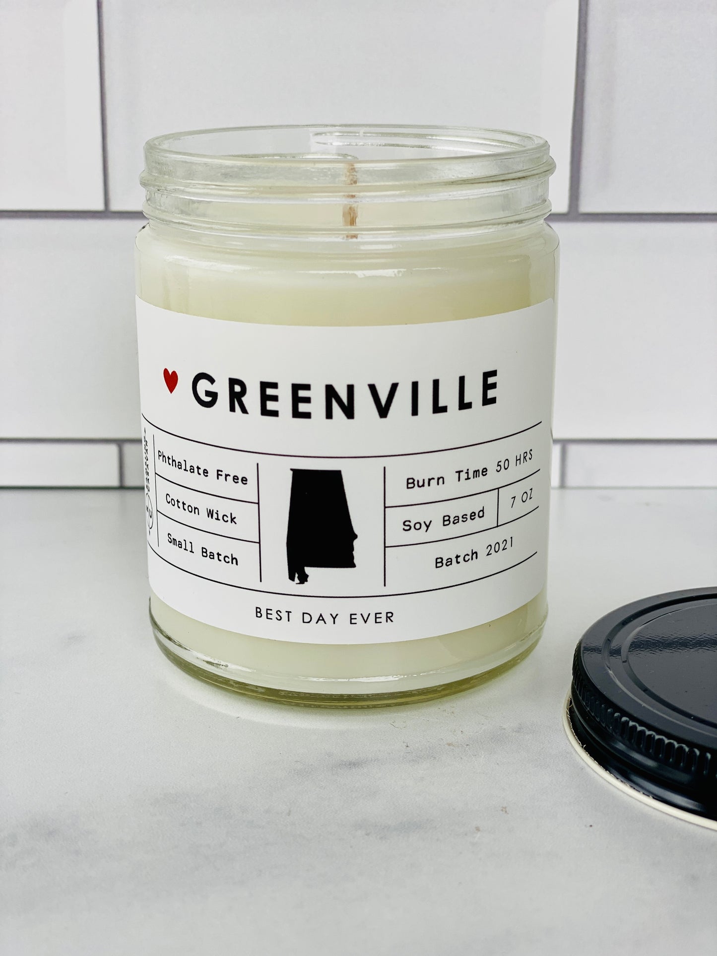 Greenville, AL Candle