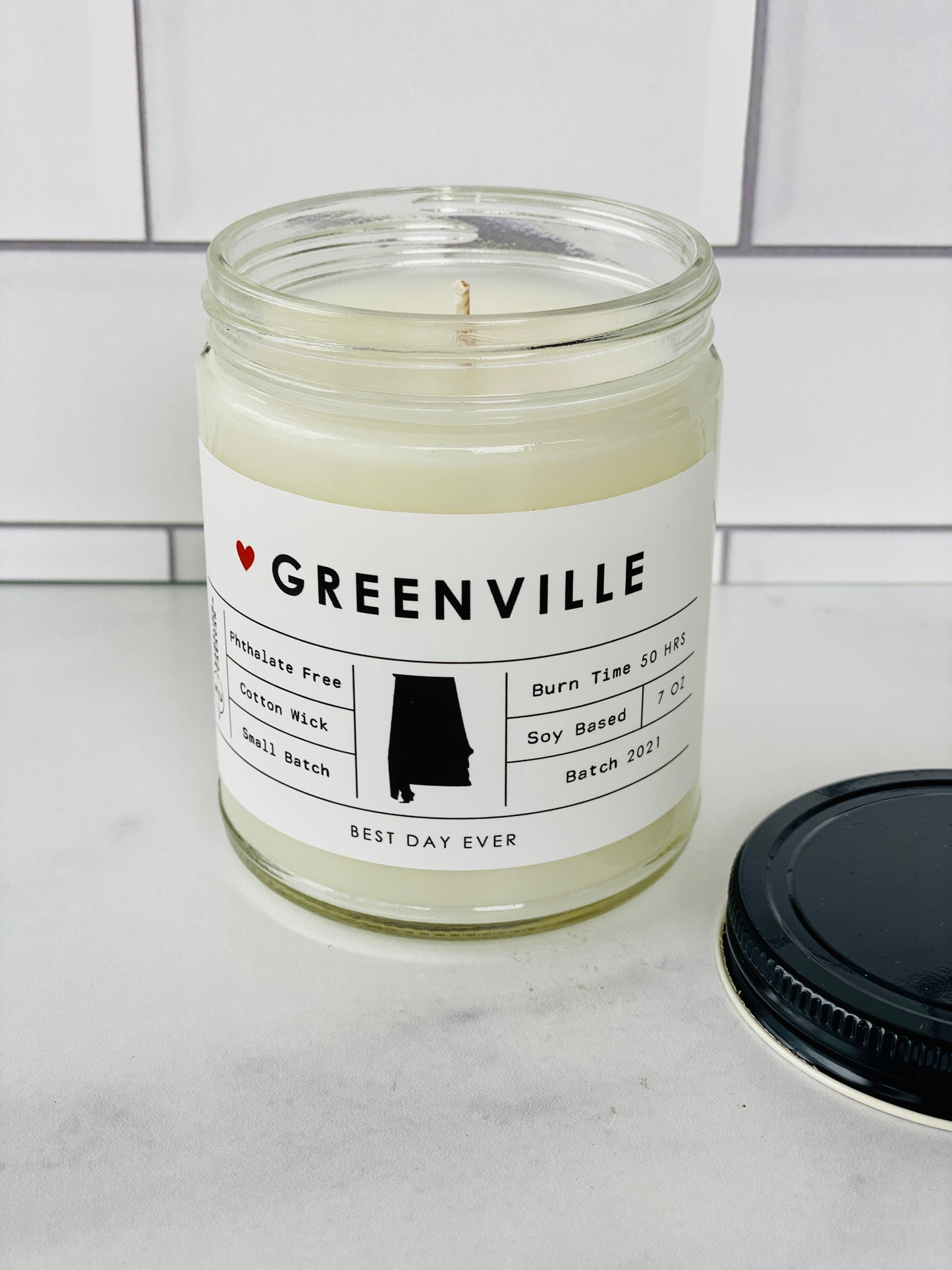 Greenville, AL Candle