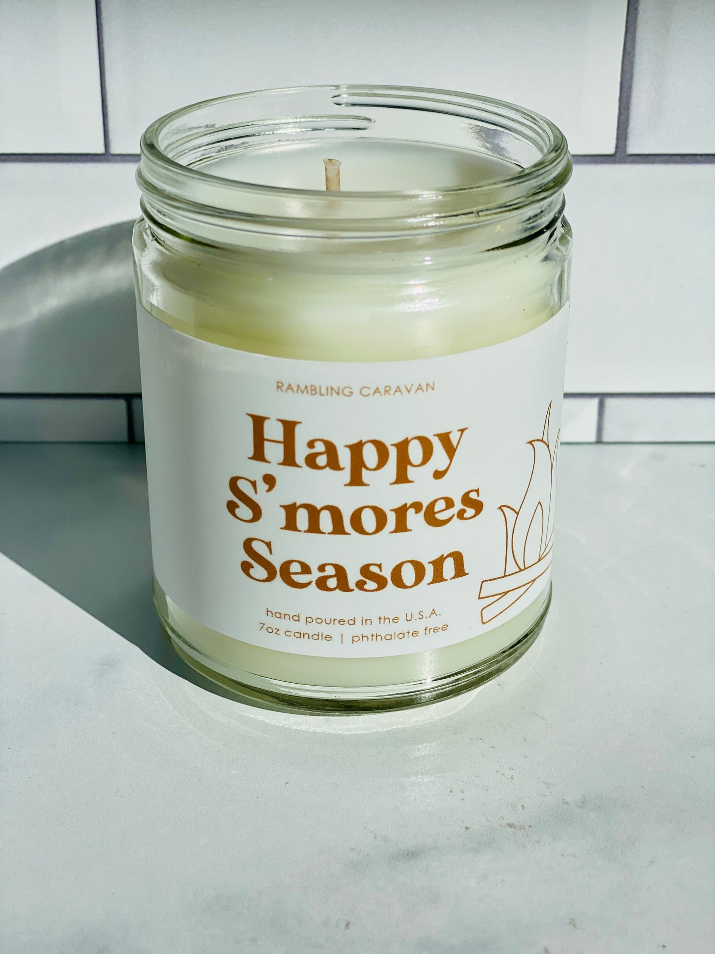 Happy S'mores Season Candle