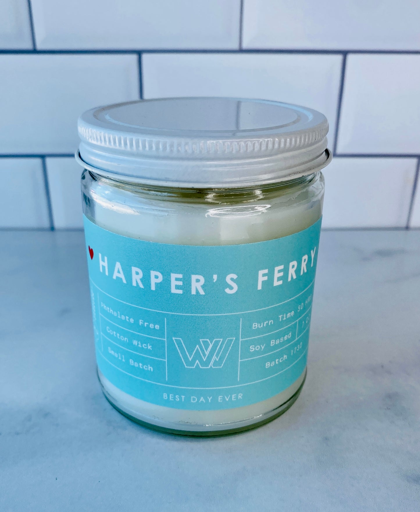 Harper's Ferry, WV Candle