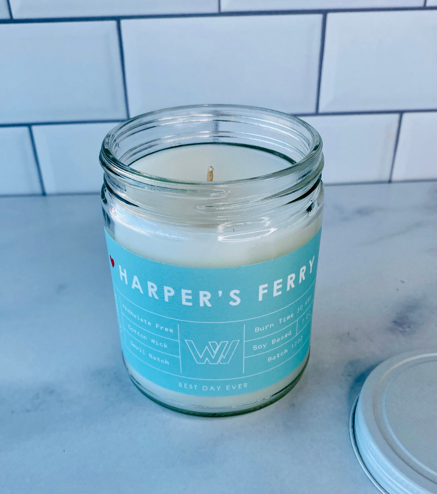 Harper's Ferry, WV Candle