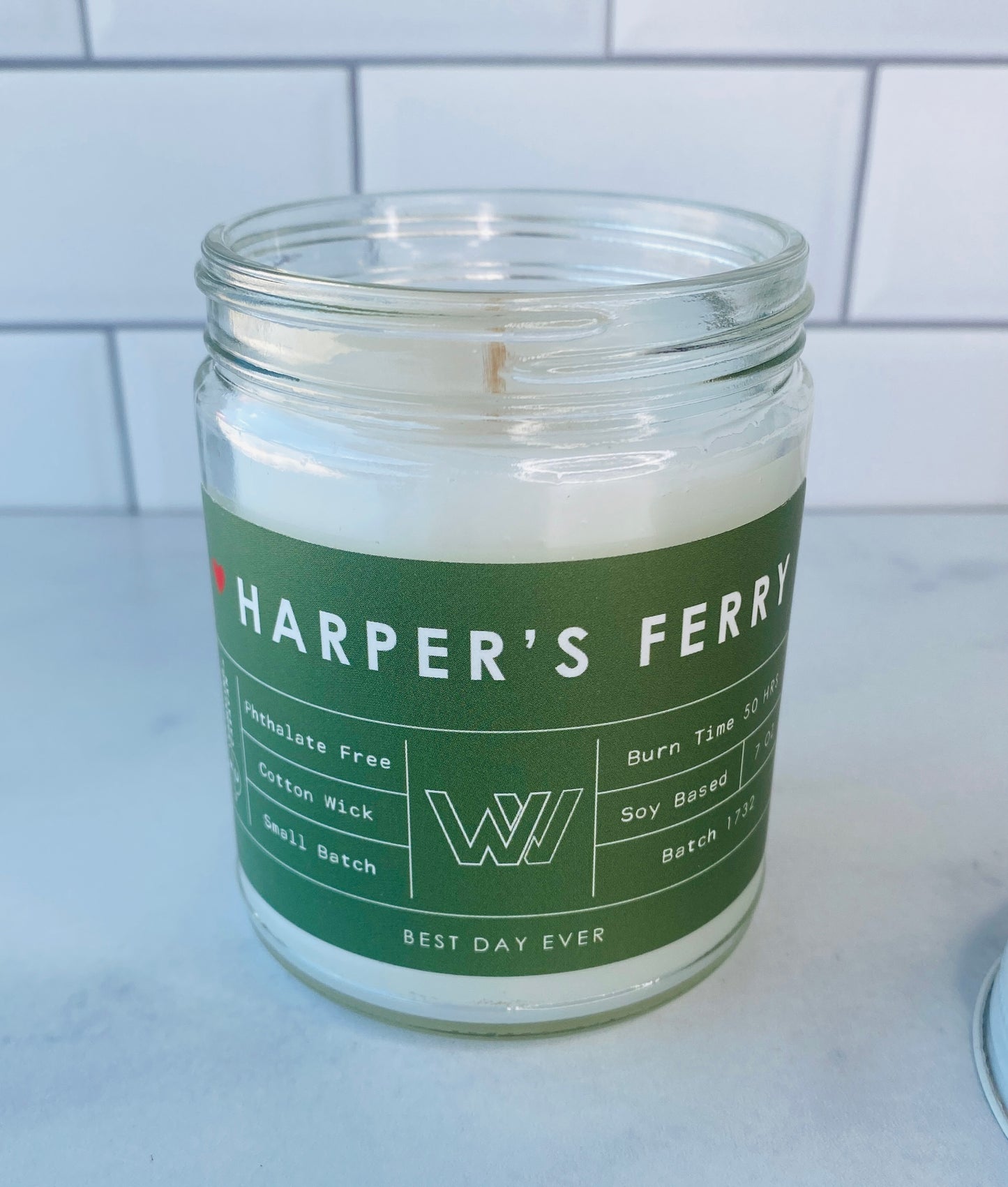 Harper's Ferry, WV Candle