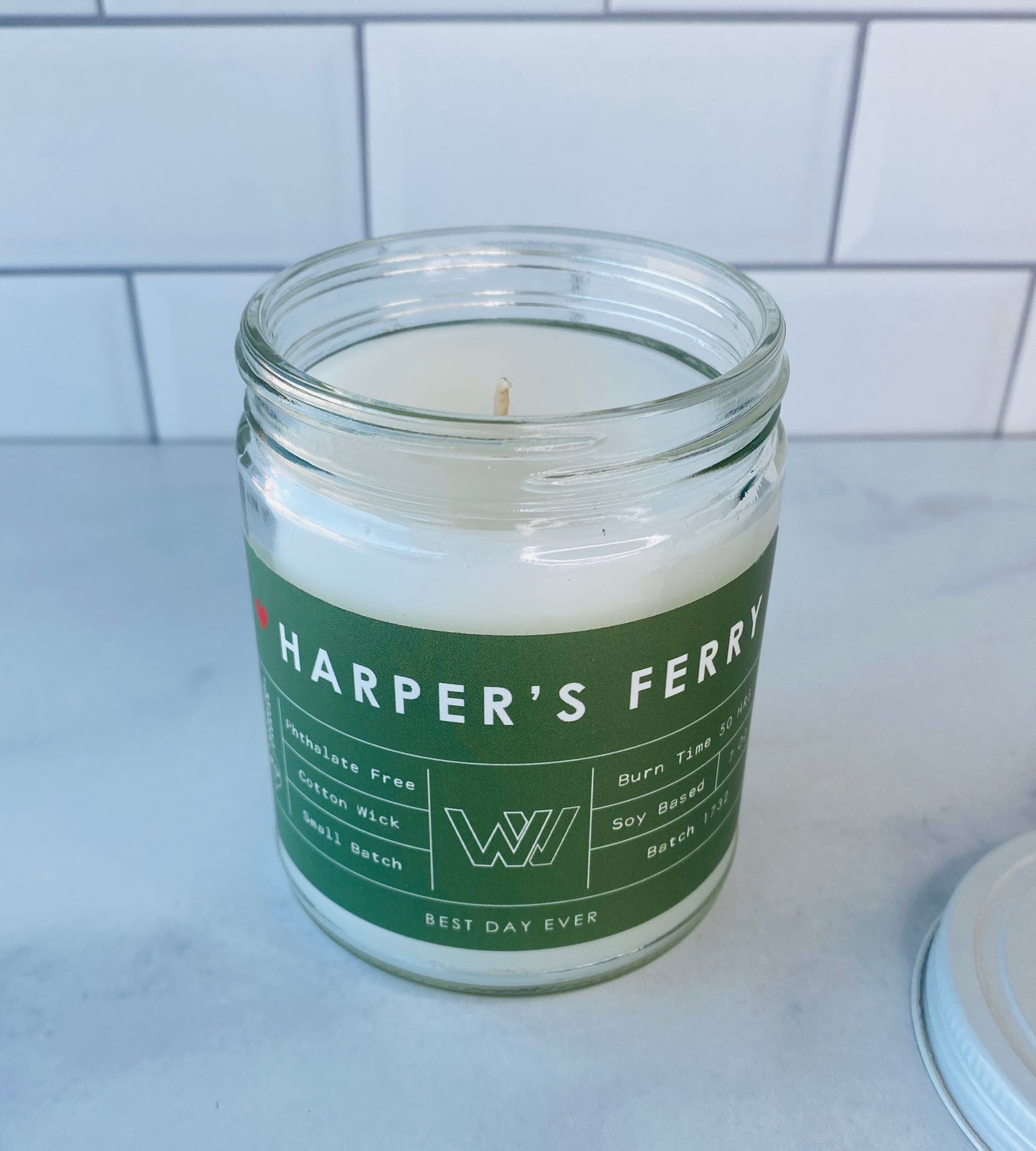 Harper's Ferry, WV Candle