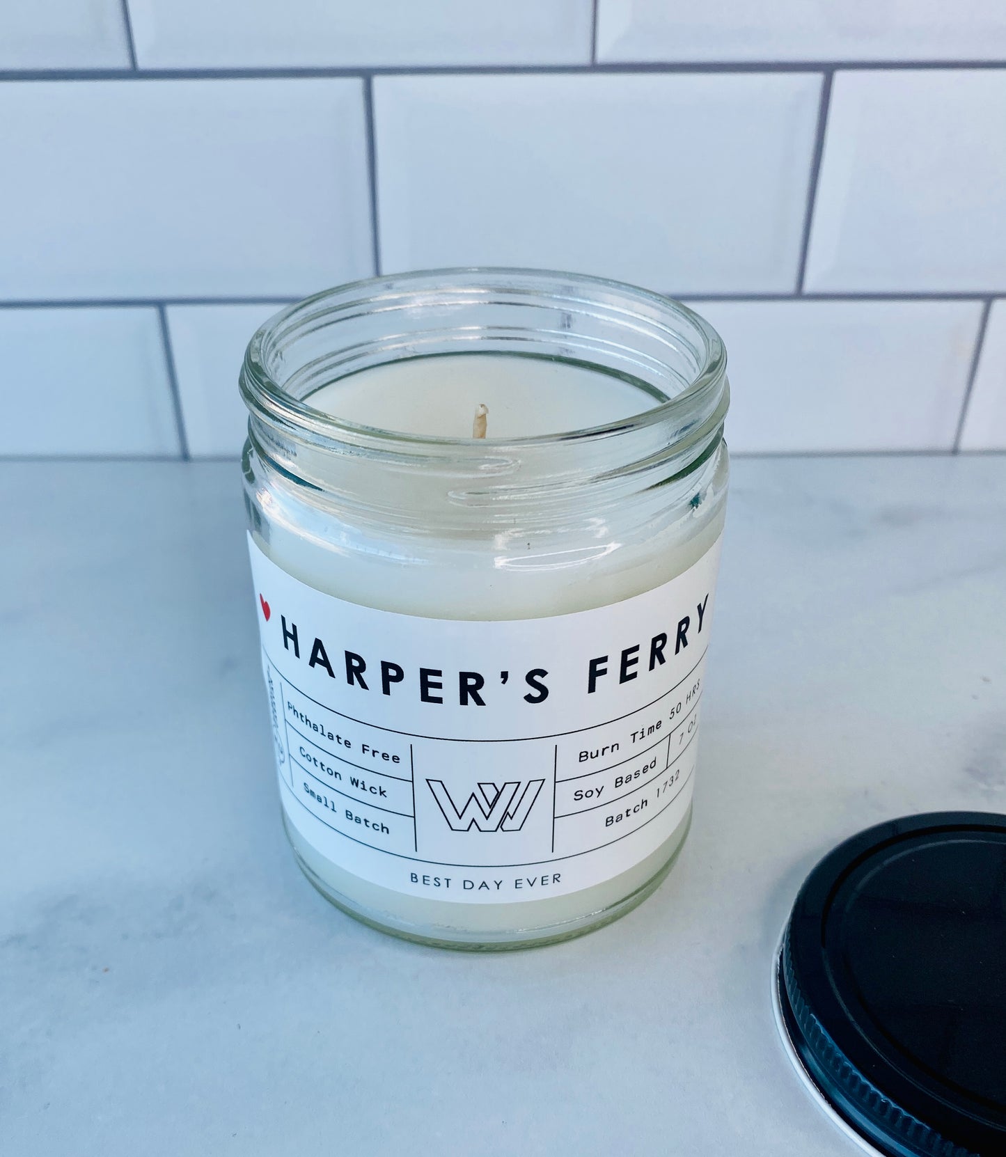 Harper's Ferry, WV Candle