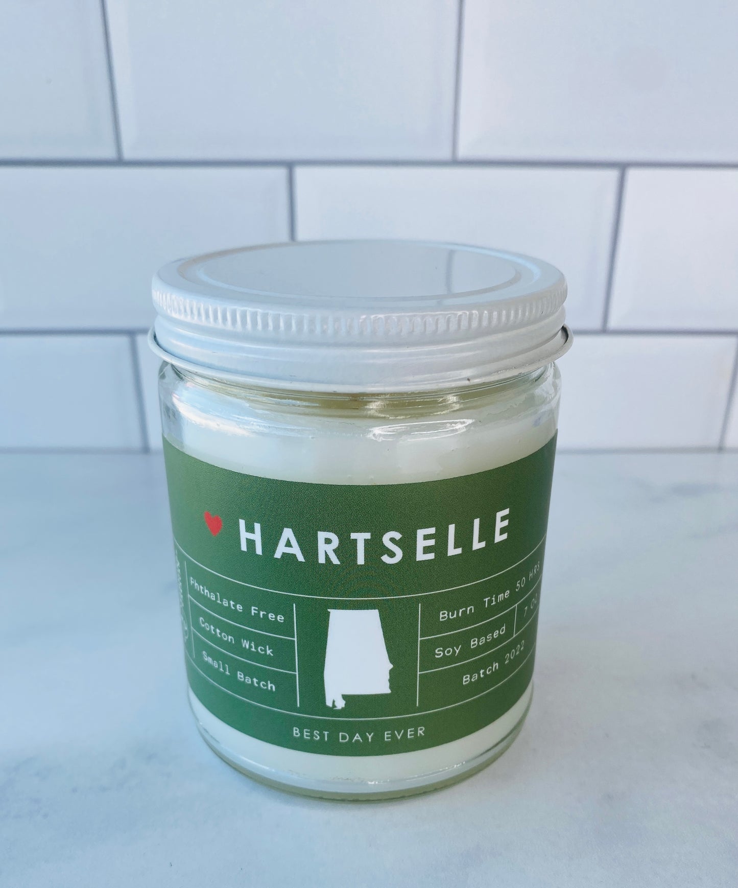 Hartselle, AL Candle