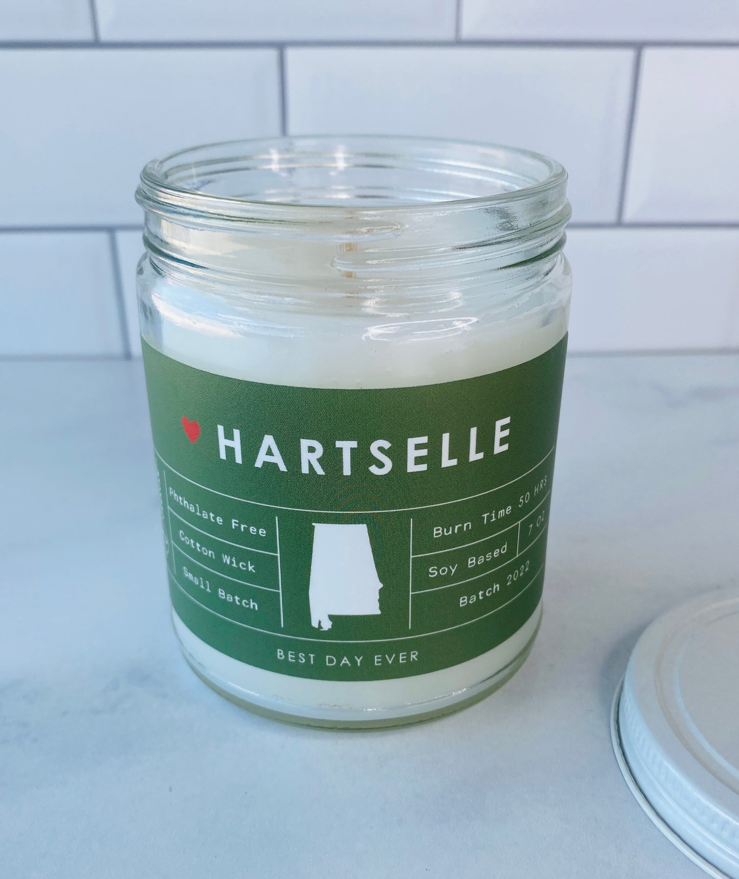 Hartselle, AL Candle