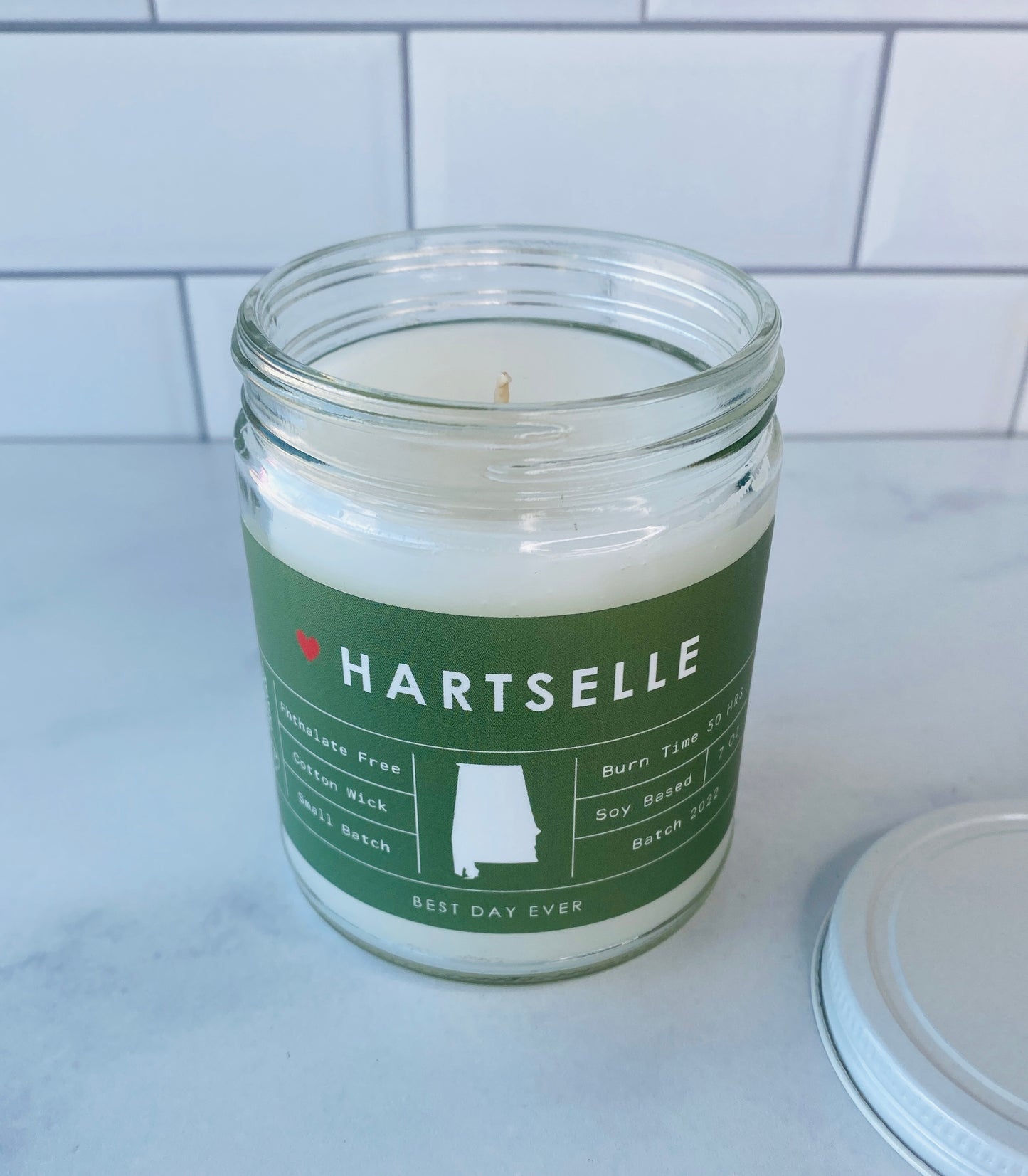 Hartselle, AL Candle