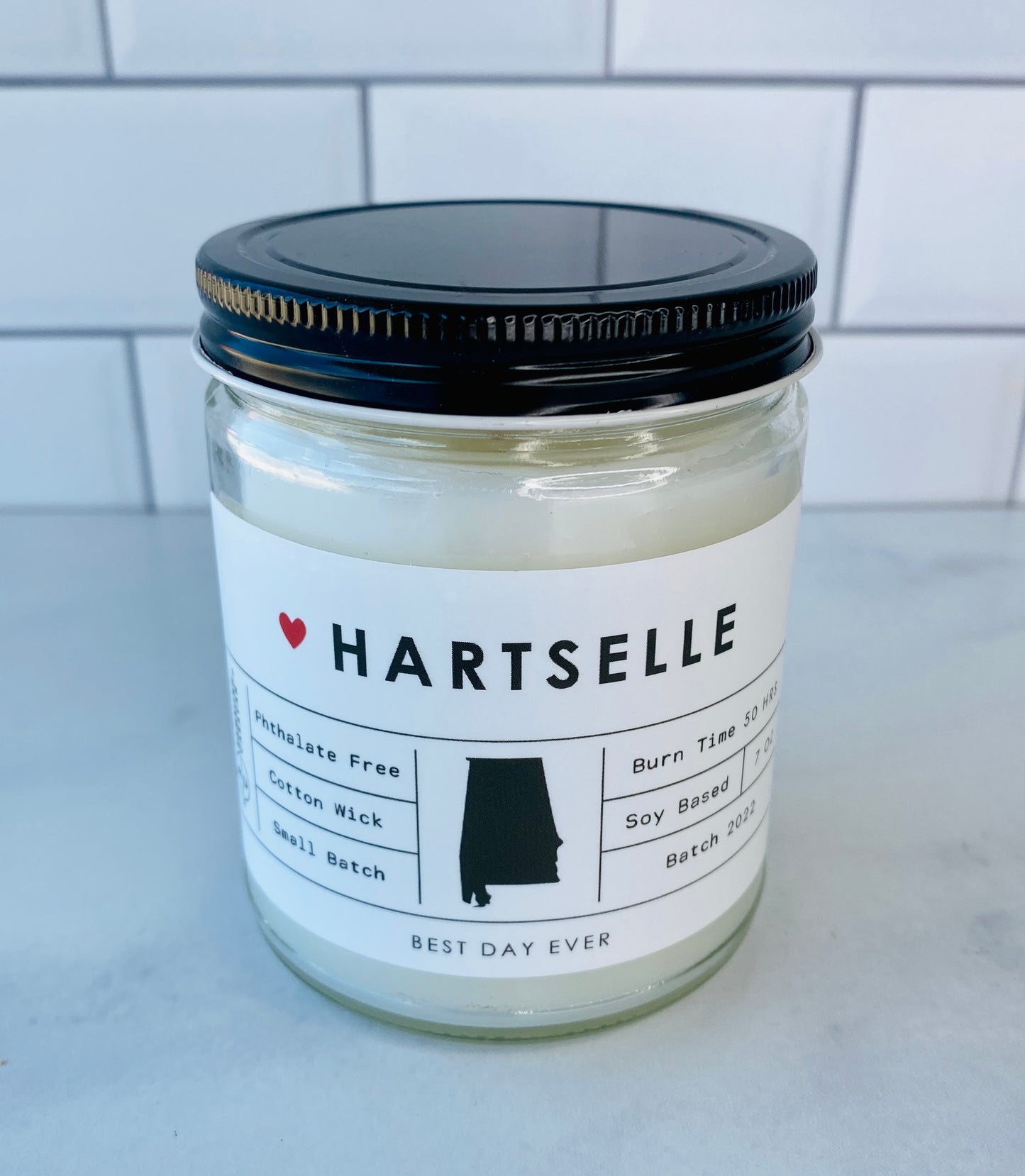 Hartselle, AL Candle