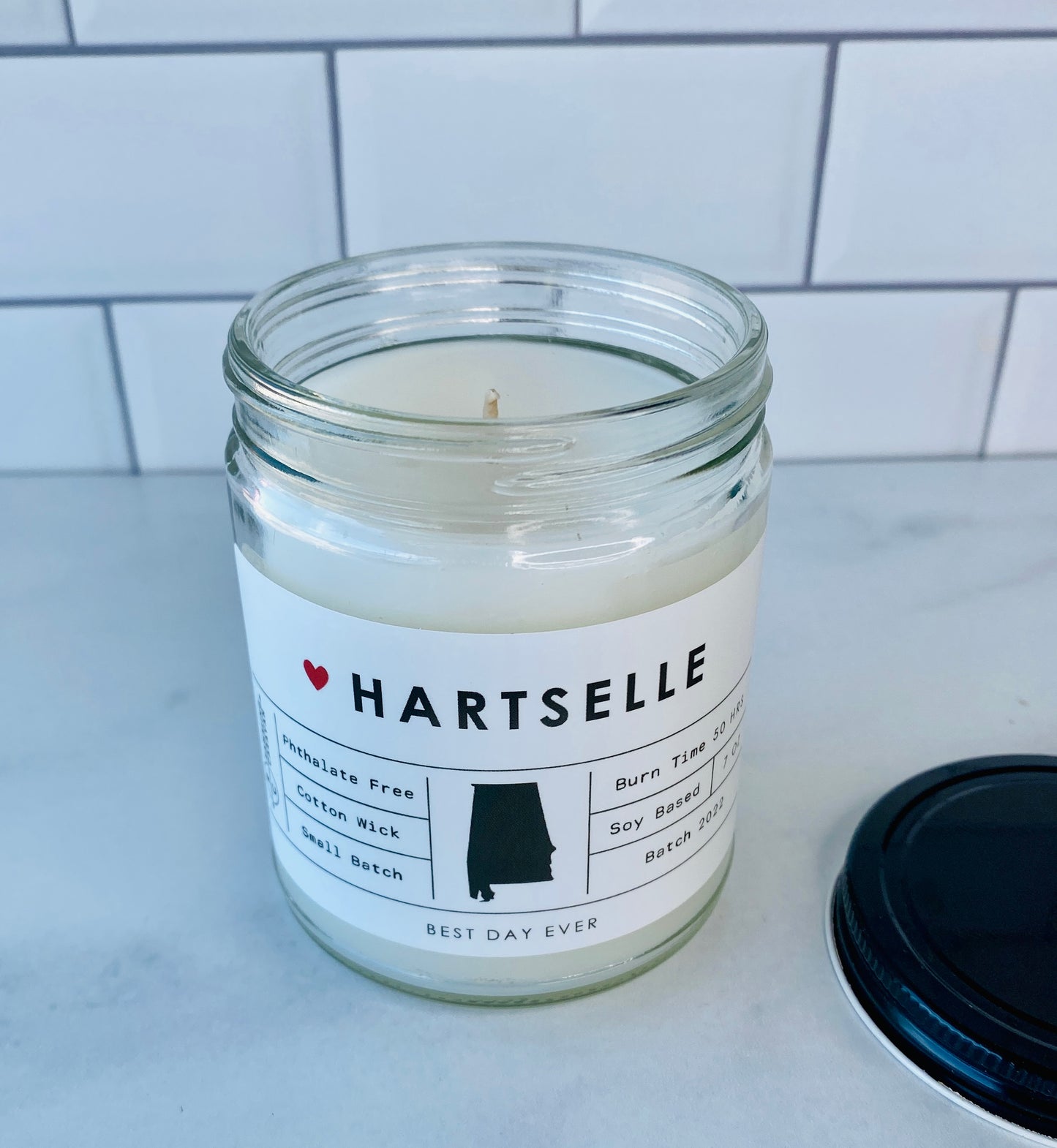 Hartselle, AL Candle