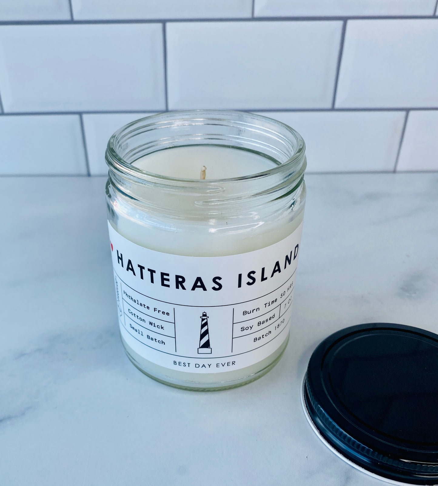 Hatteras Island, Outer Banks, NC Candle