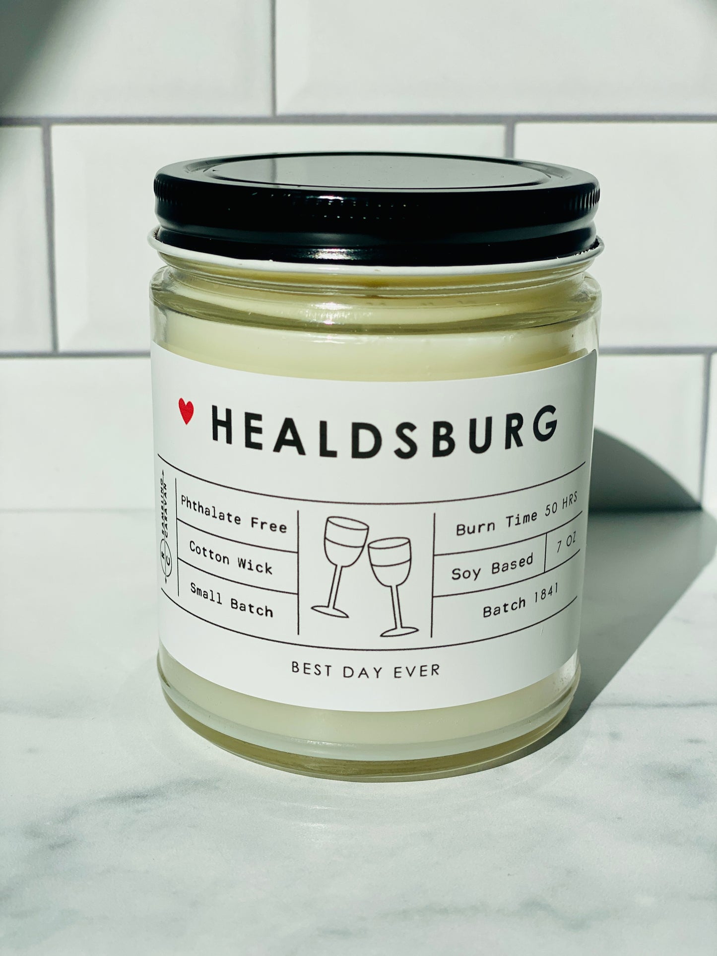 Healdsburg, CA Candle