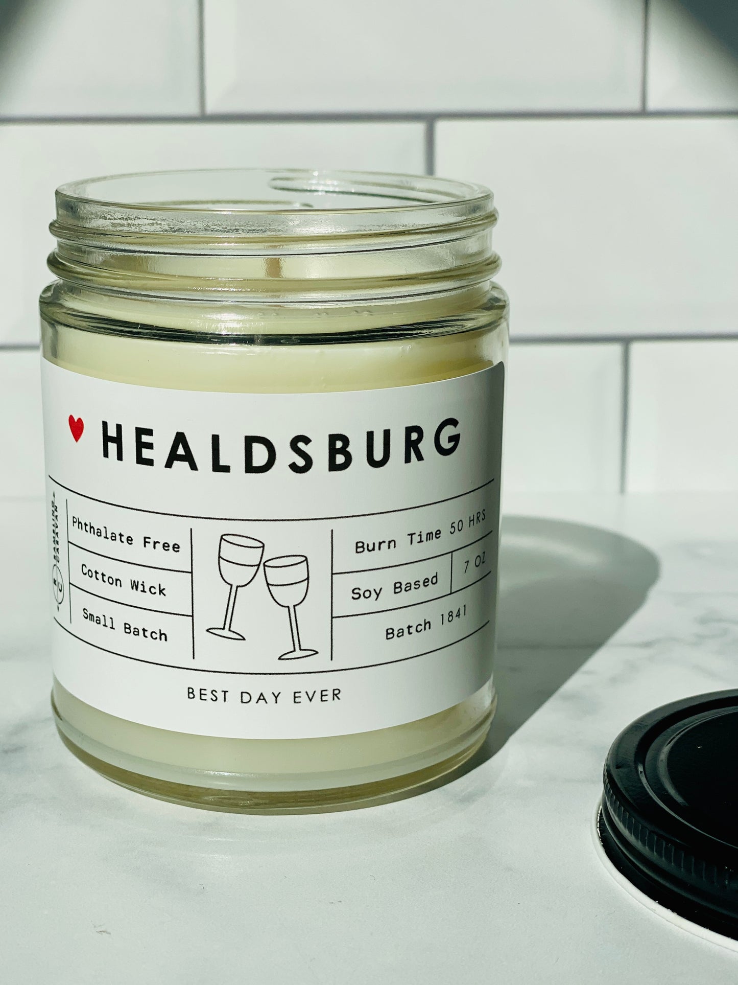 Healdsburg, CA Candle