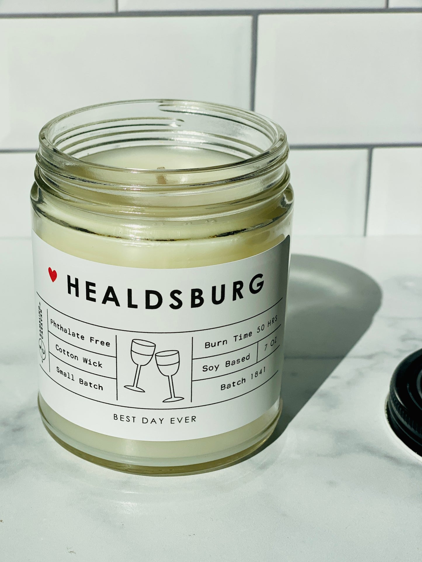 Healdsburg, CA Candle