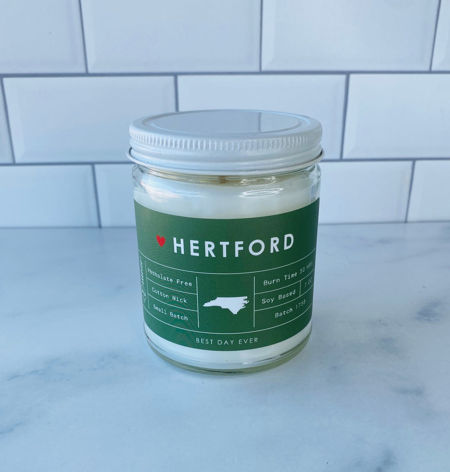 Hertford, NC Candle