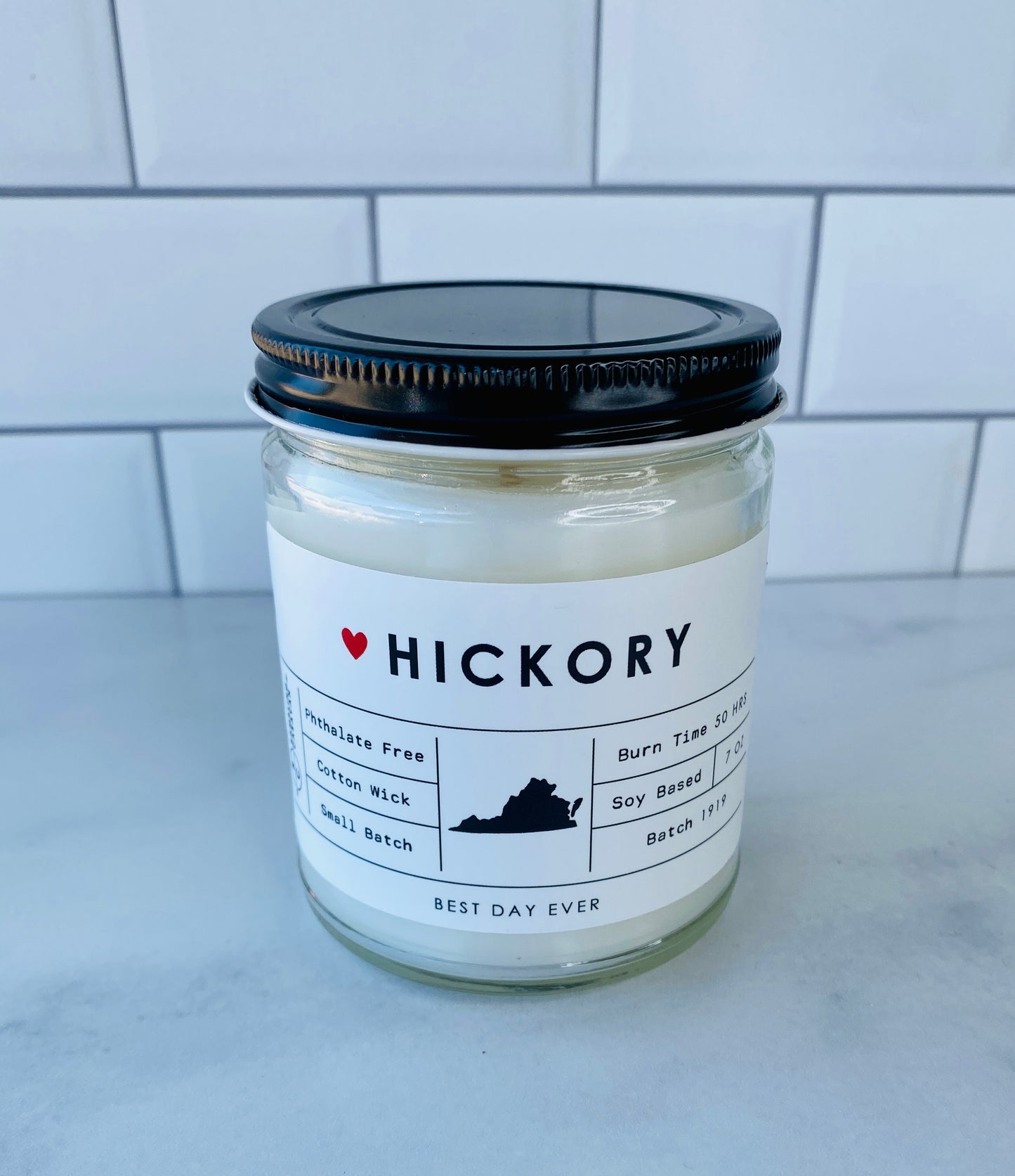 Hickory, Chesapeake, VA Candle