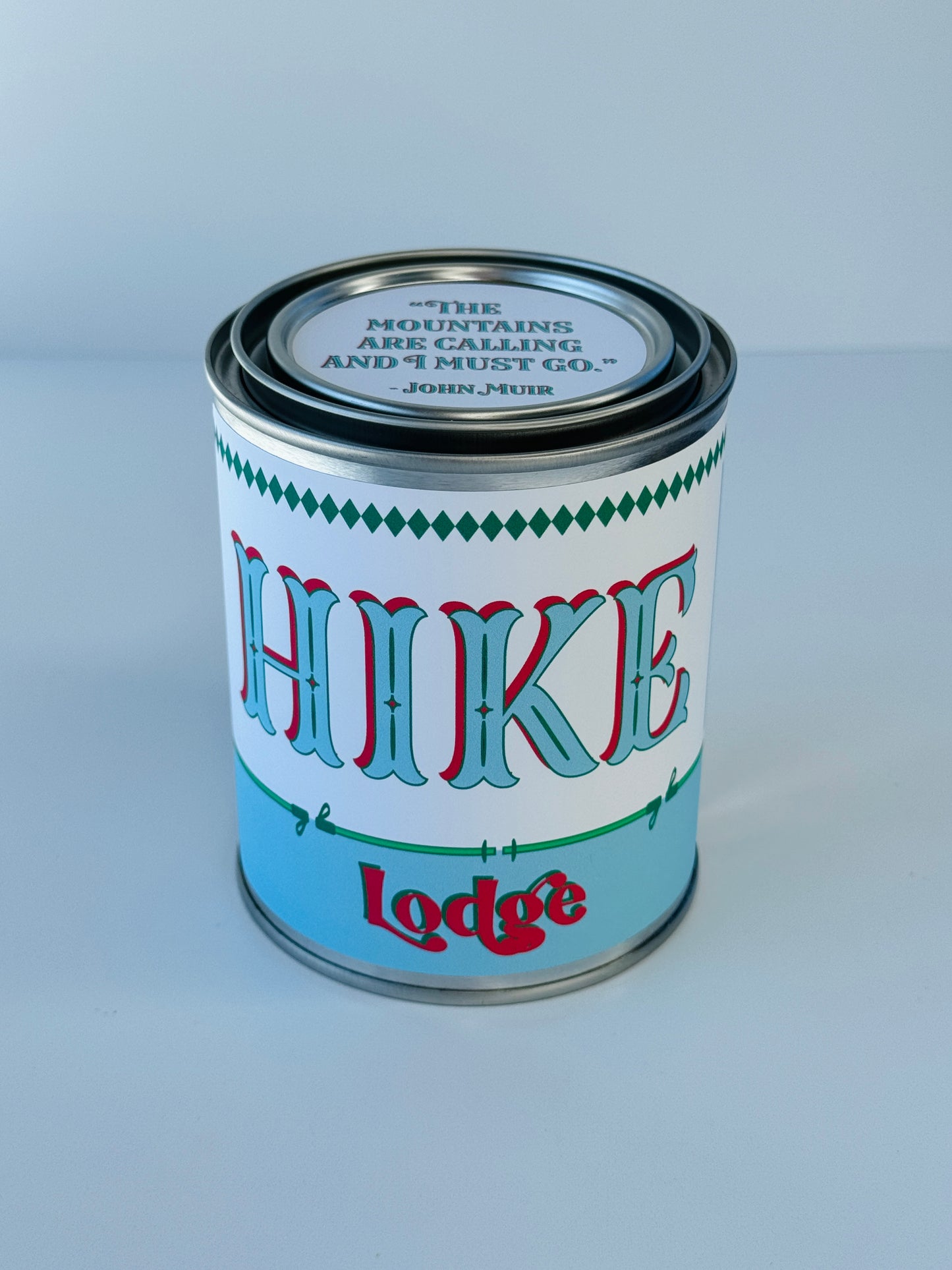 Hike Lodge - Paint Tin Candle