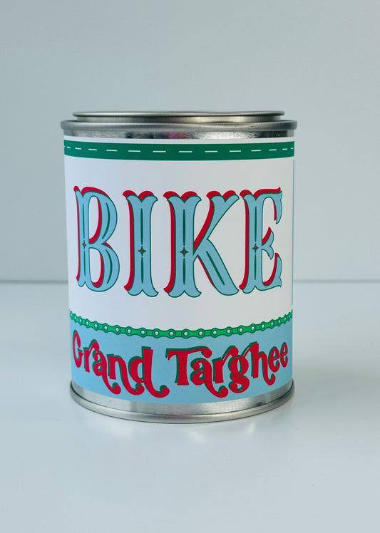 Bike Grand Targhee - Paint Tin Candle