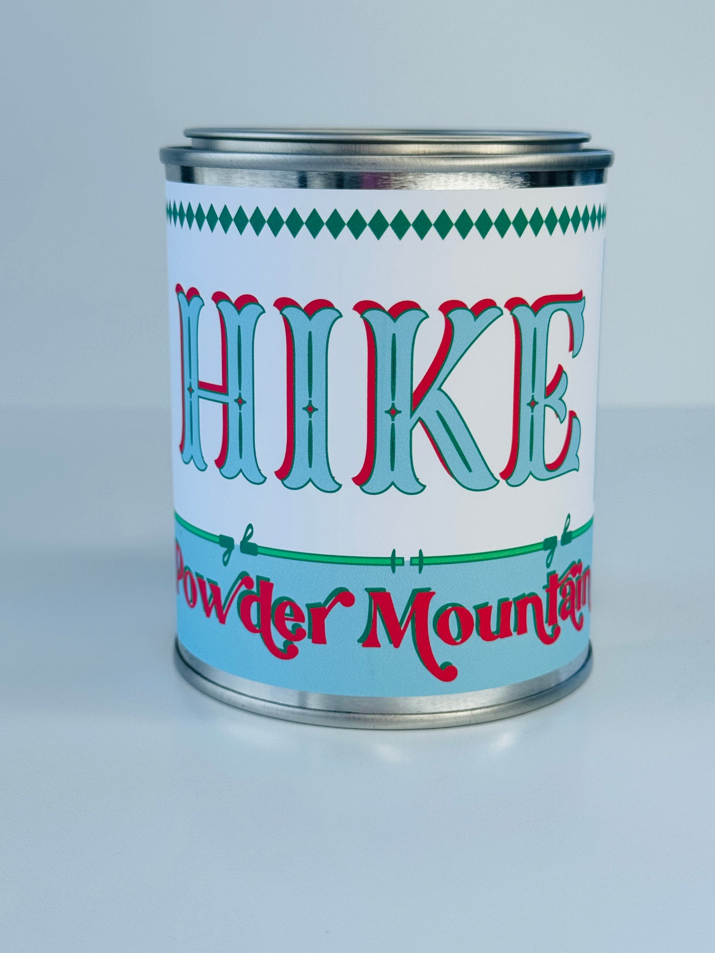 Hike Powder Mountain - Paint Tin Candle
