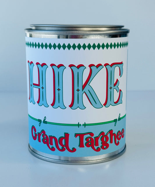 Hike Grand Targhee - Paint Tin Candle