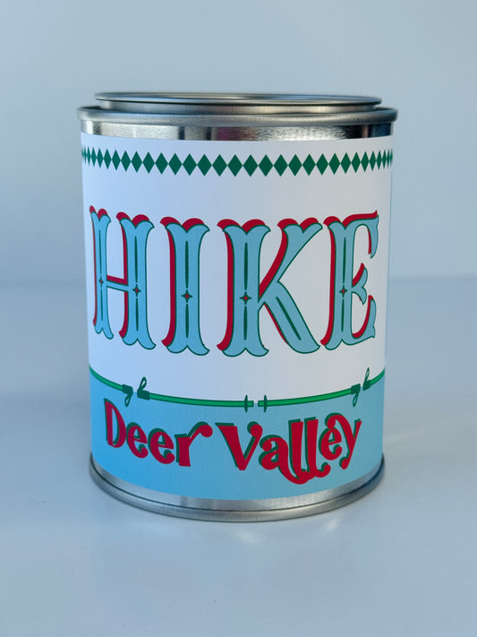 Hike Deer Valley - Paint Tin Candle