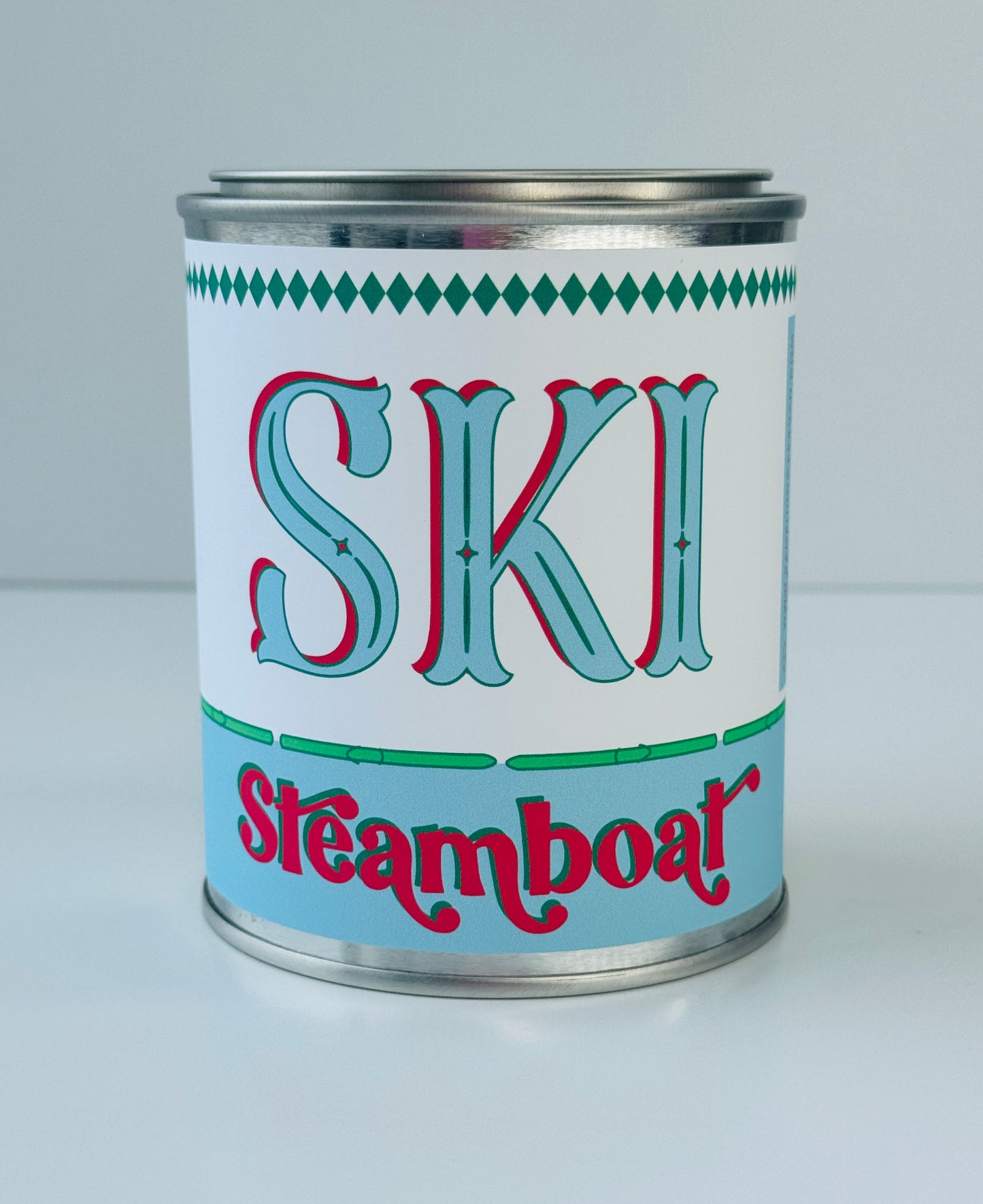 Ski Steamboat - Paint Tin Candle