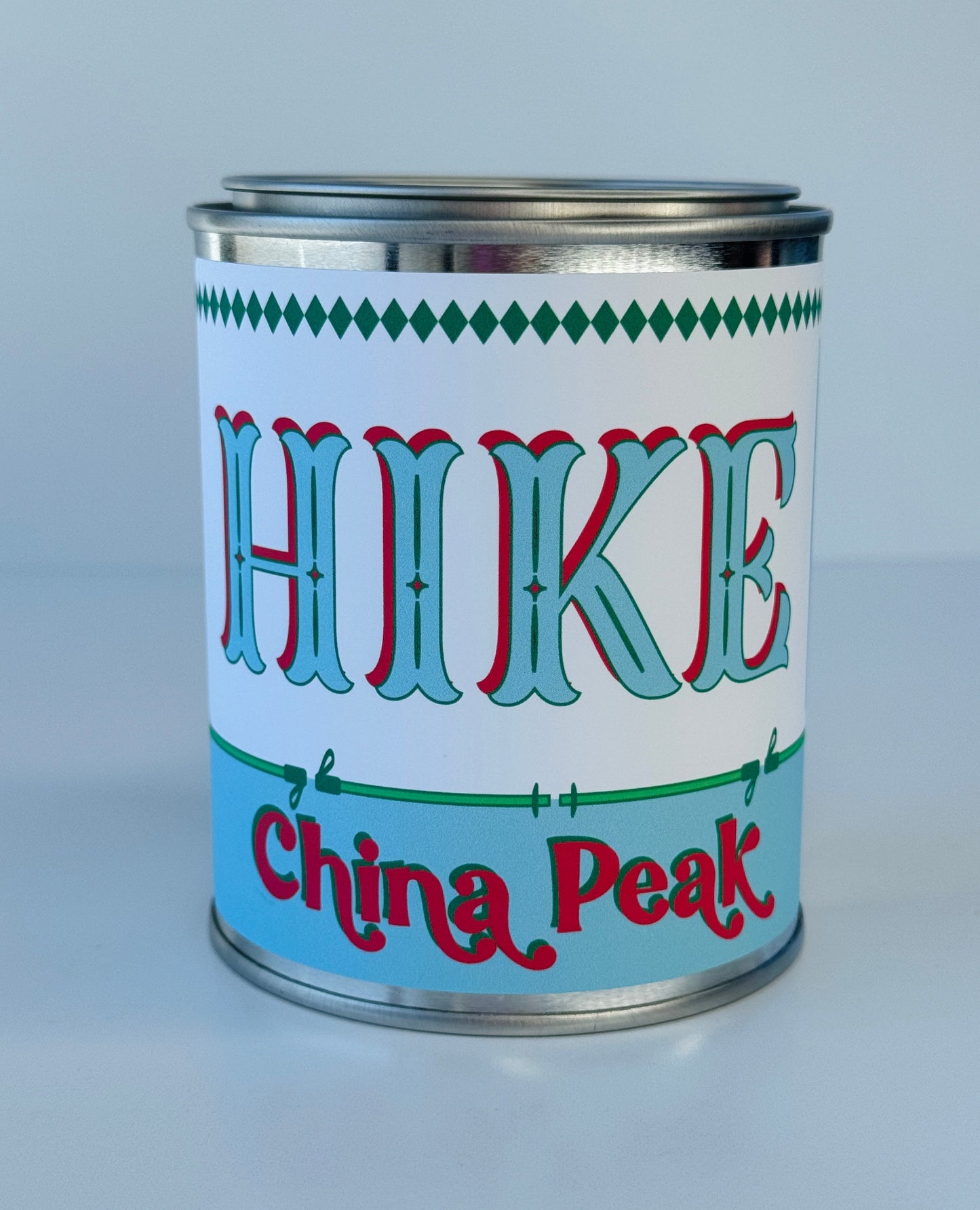 Hike China Peak - Paint Tin Candle
