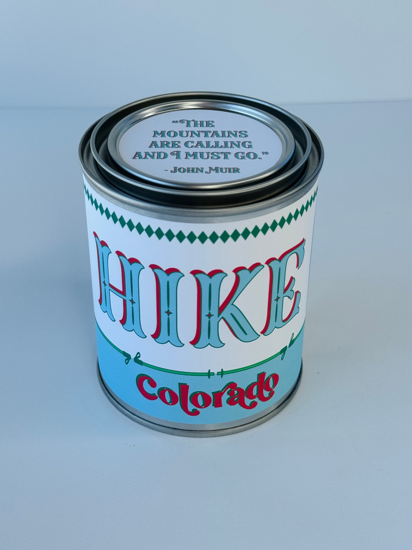 Hike Colorado - Paint Tin Candle