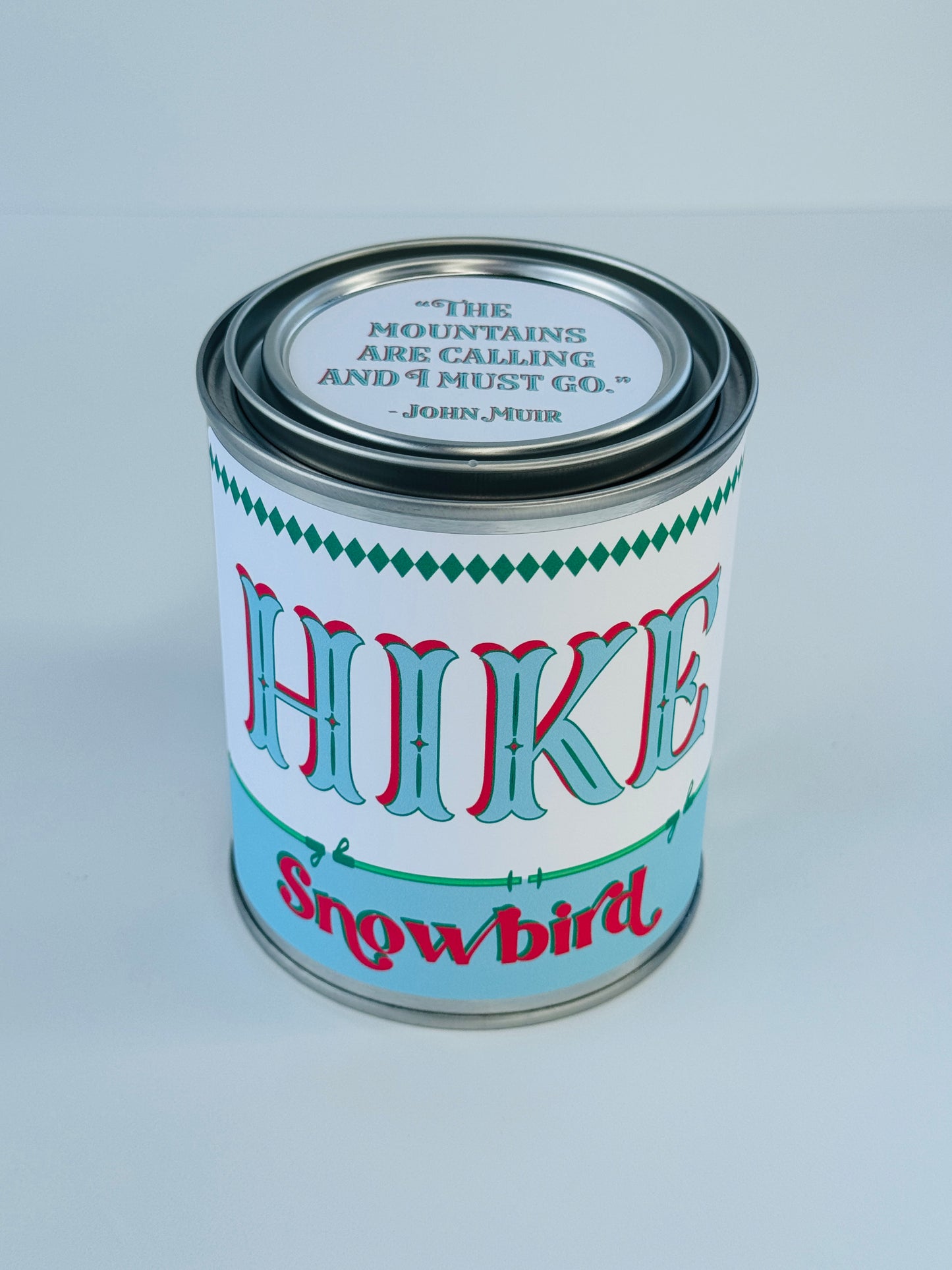 Hike Snowbird - Paint Tin Candle