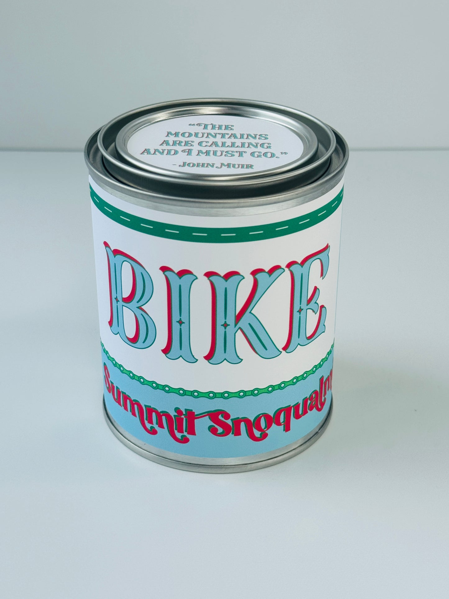 Bike Summit Snoqualmie - Paint Tin Candle