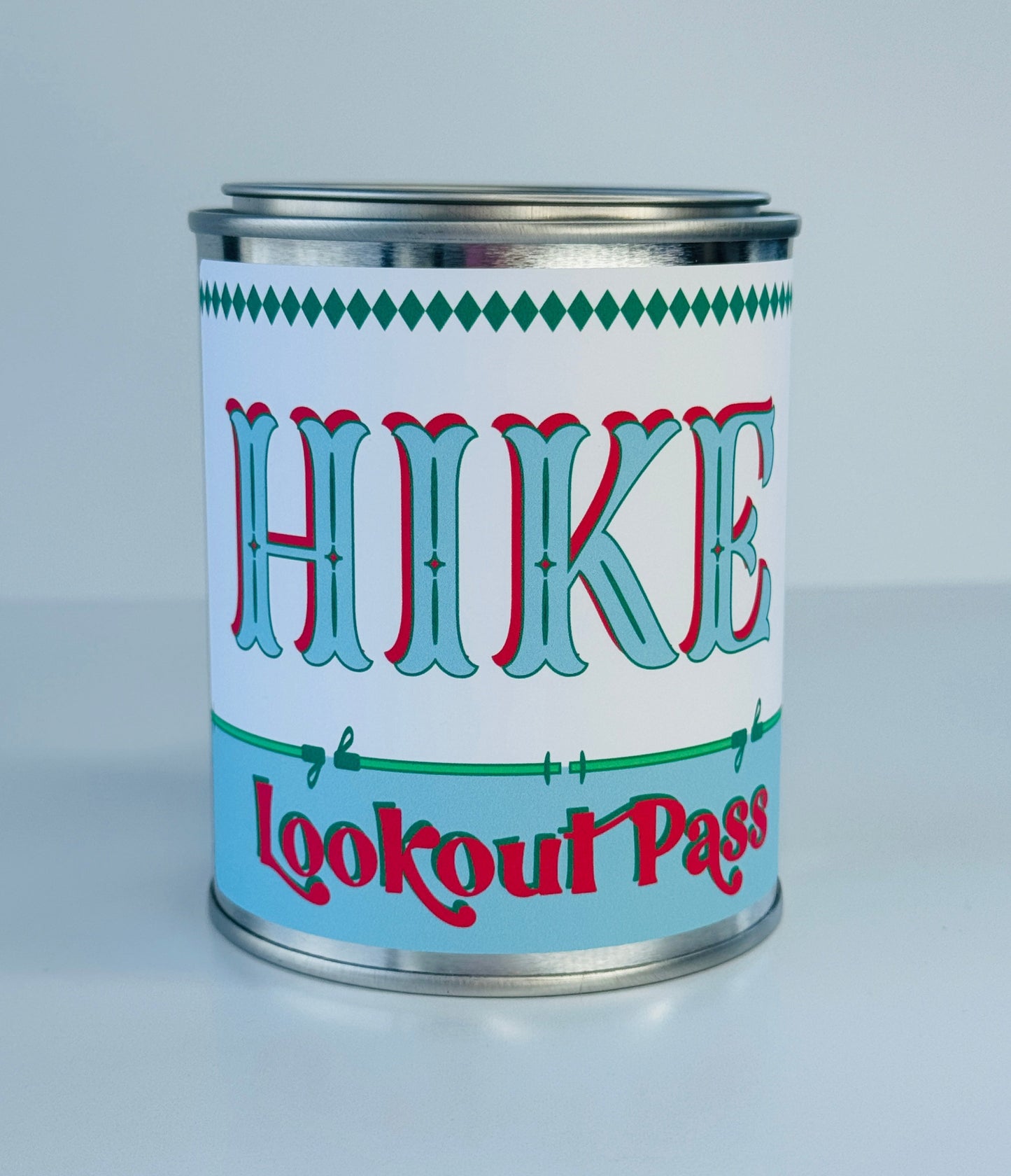 Hike Lookout Pass - Paint Tin Candle