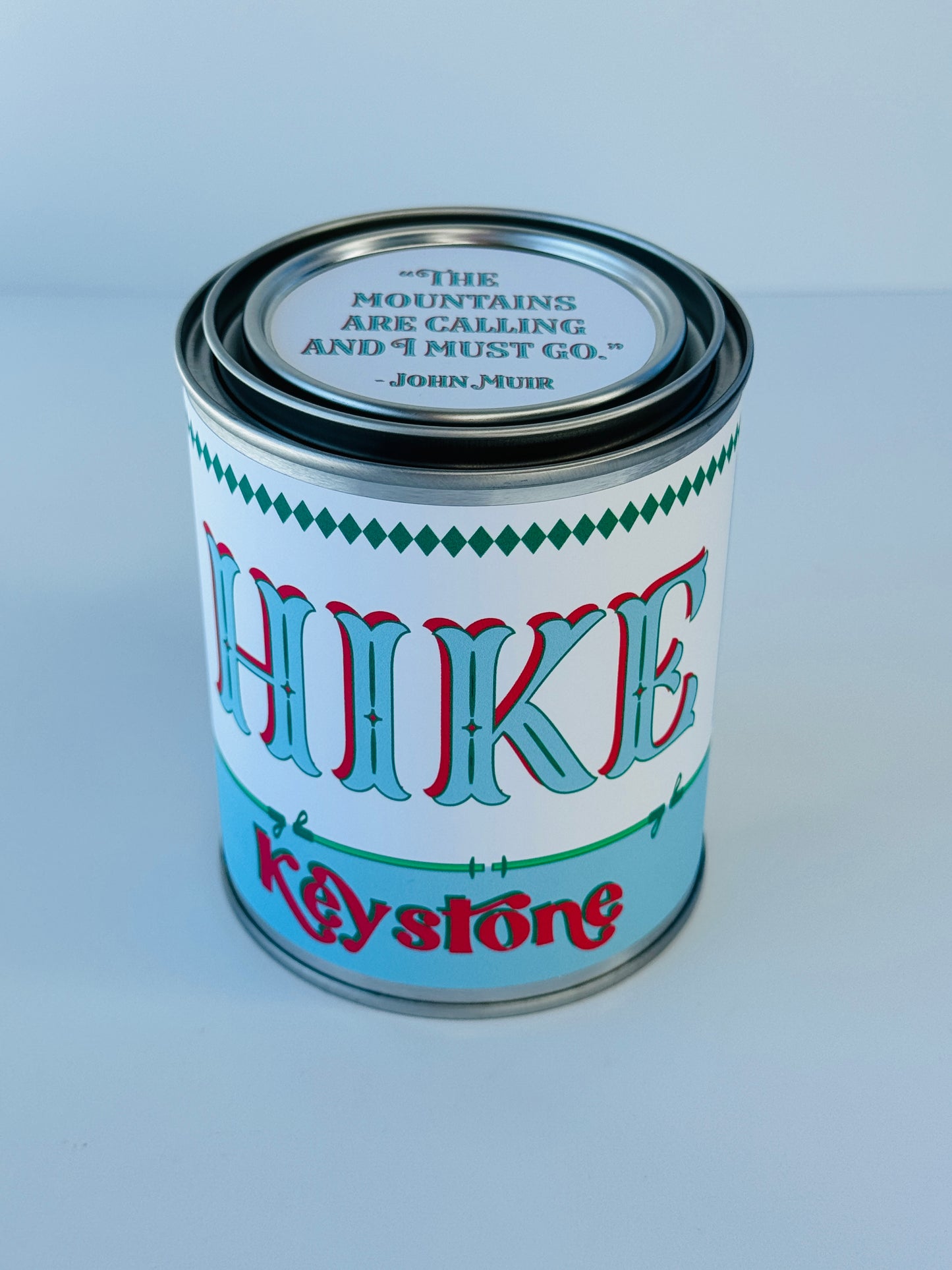 Hike Keystone - Paint Tin Candle