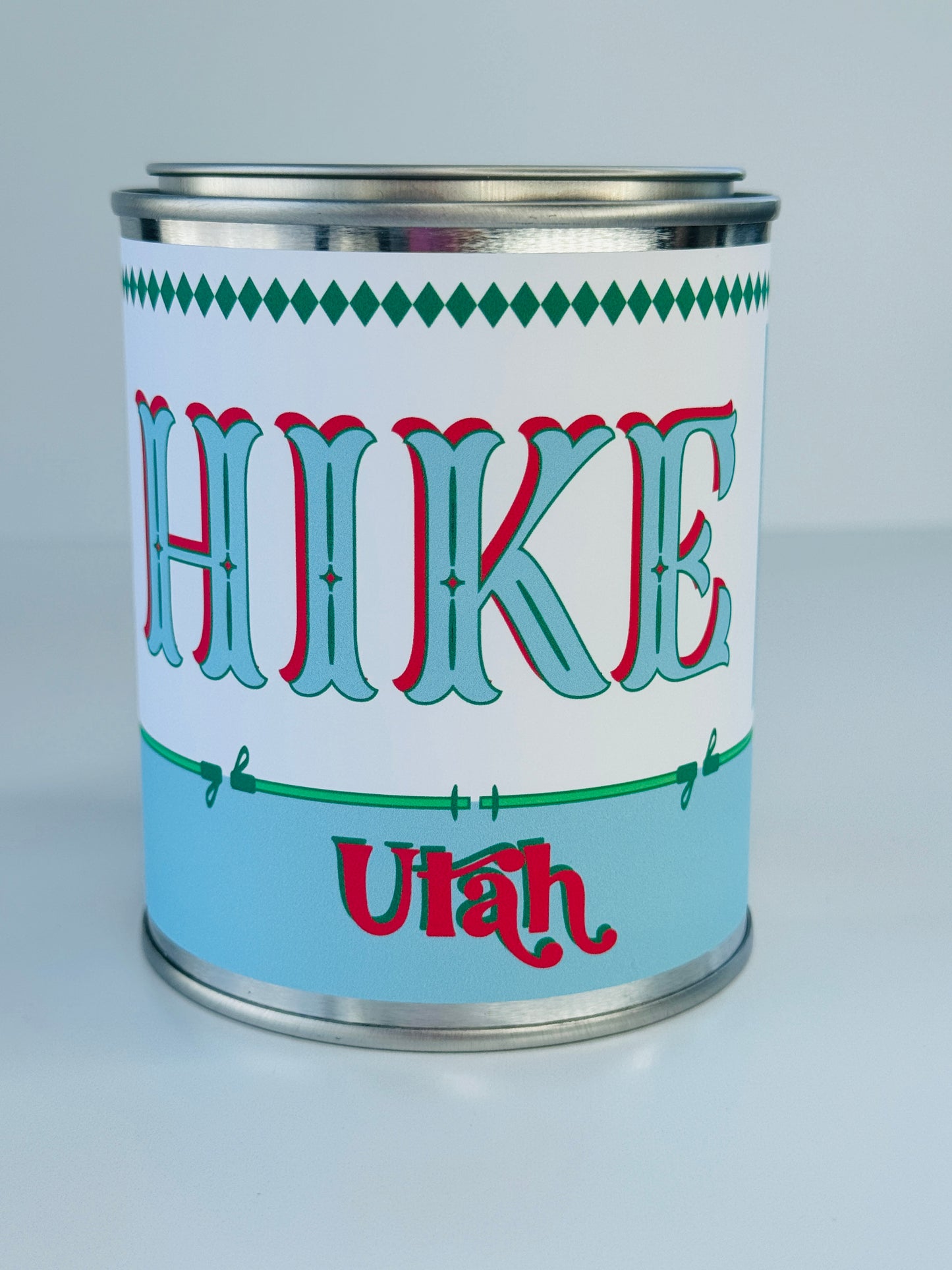 Hike Utah - Paint Tin Candle