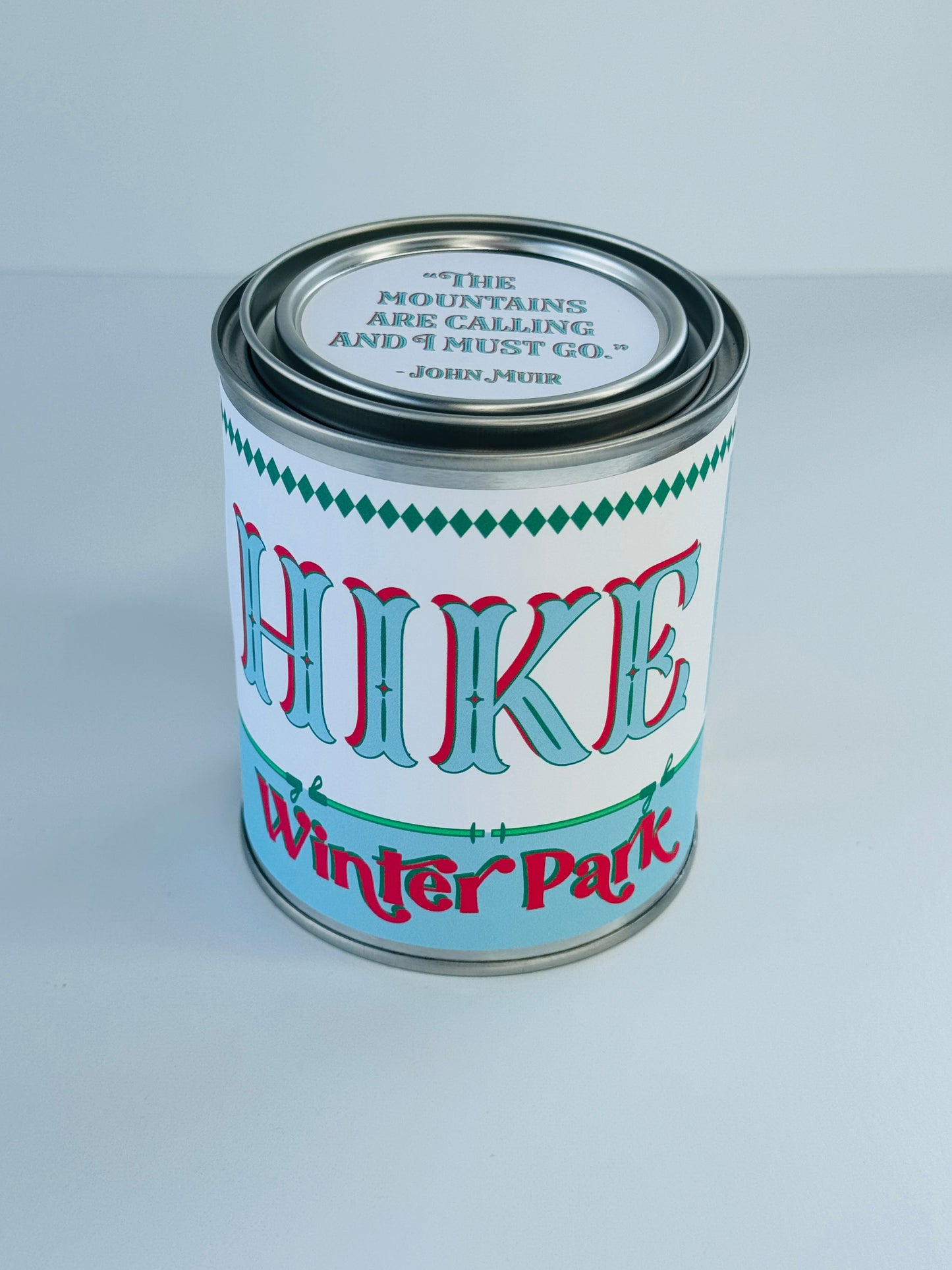 Hike Winter Park - Paint Tin Candle