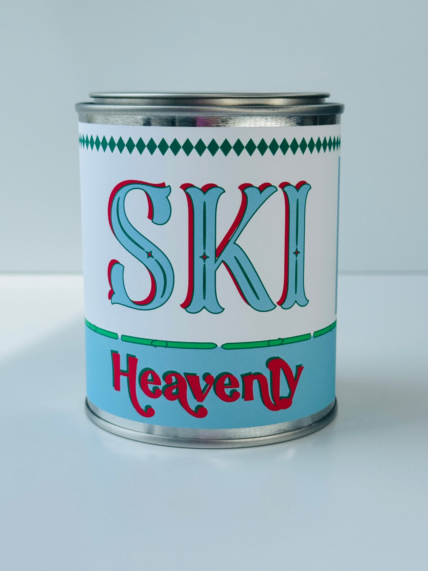 Ski Heavenly - Paint Tin Candle